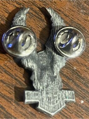 Harley-Davidson Silver Eagle Shield Pin